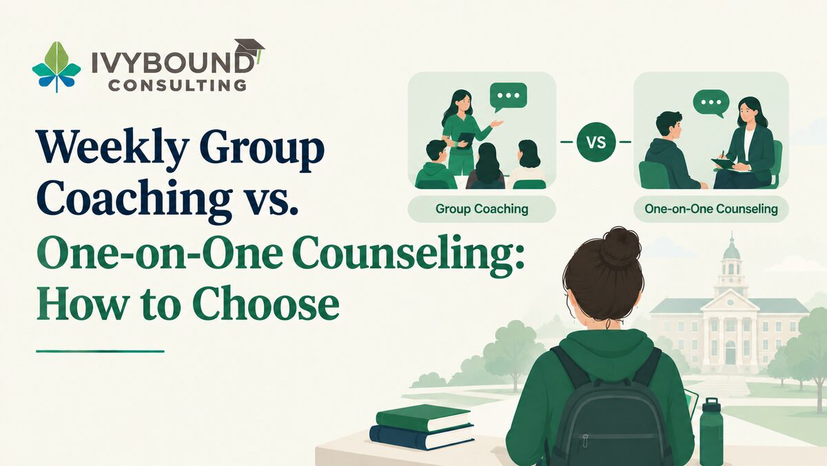 Weekly Group Coaching vs. One-on-One Counseling: How to Choose